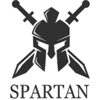 SPARTAN LOGO siyah